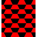Composition in 2662 Red and 2025 Black
